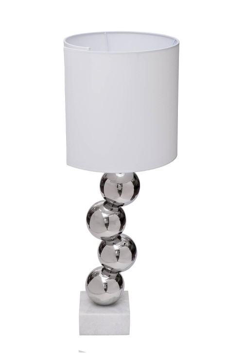 Лампа настольная d45*h72см плафон белый (TT-00009491)
