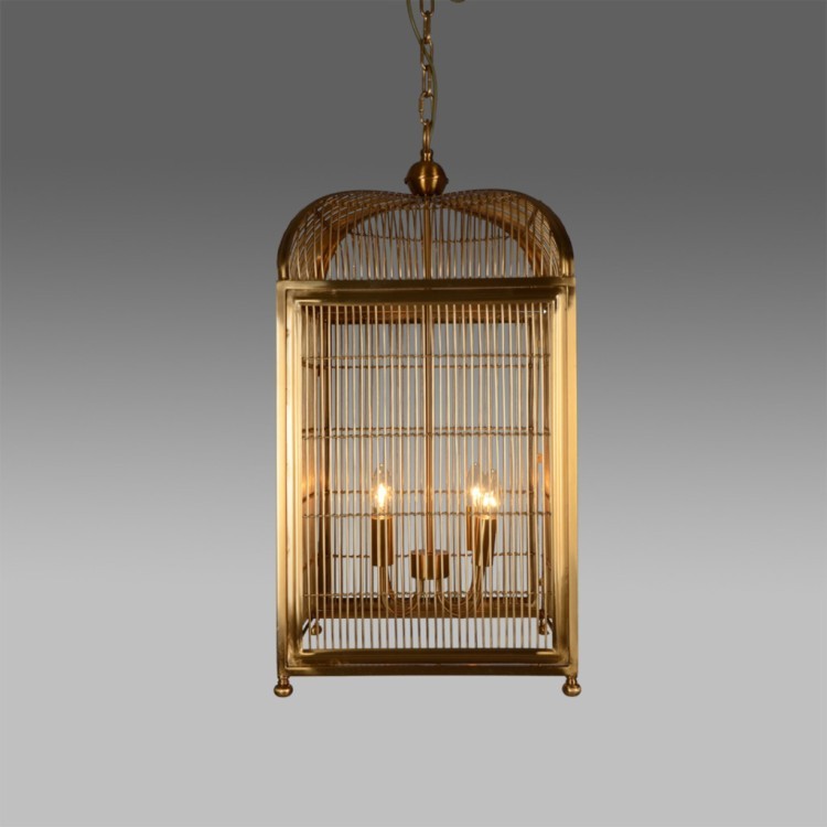 Люстра MD3469-4, металл, gold, ROOMERS FURNITURE