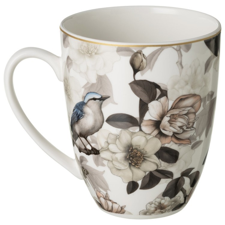 Набор кружек lefard bohemian birds 4шт. 420мл (87-359) 