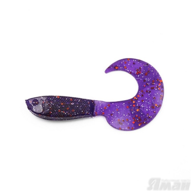 Твистер Yaman Mermaid Tail, 5" цвет 08 - Violet, 5 шт Y-MT5-08 (70622)