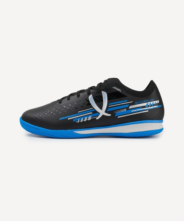 Бутсы зальные JÖGEL Evofly IN PRO Black/blue (2117996)