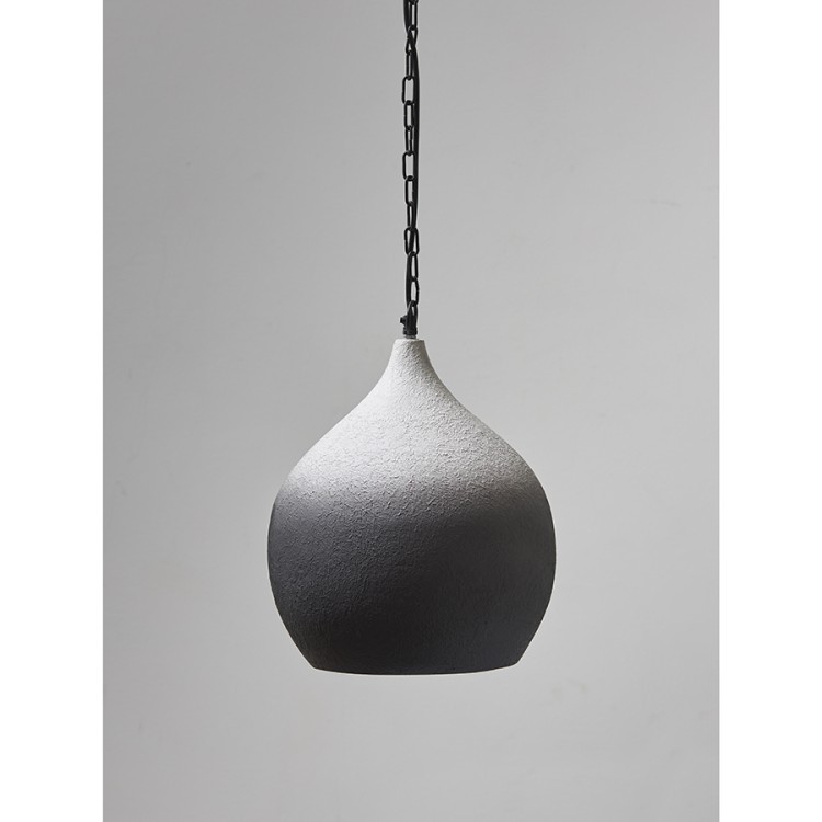 Светильник подвесной sustainable collection, D33х38 см, черный/белый (76553) Светильник подвесной sustainable collection, D33х38 см, черный/белый (76553)