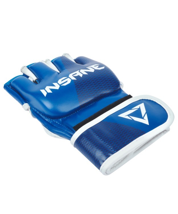 Перчатки для MMA EAGLE, ПУ, синий, L (1743562)