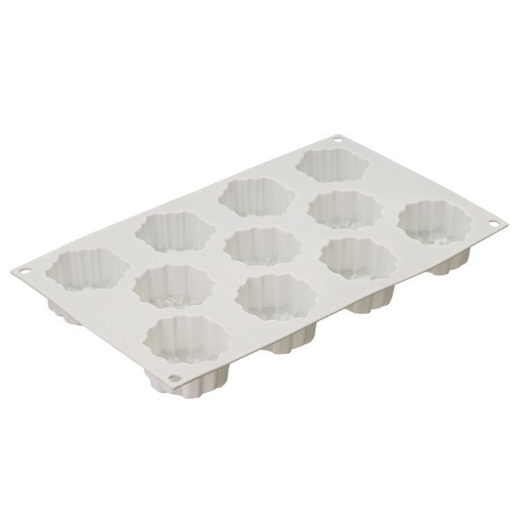 Форма для приготовления пирожных и конфет snowflakes 30,5 х 18 см (70211)