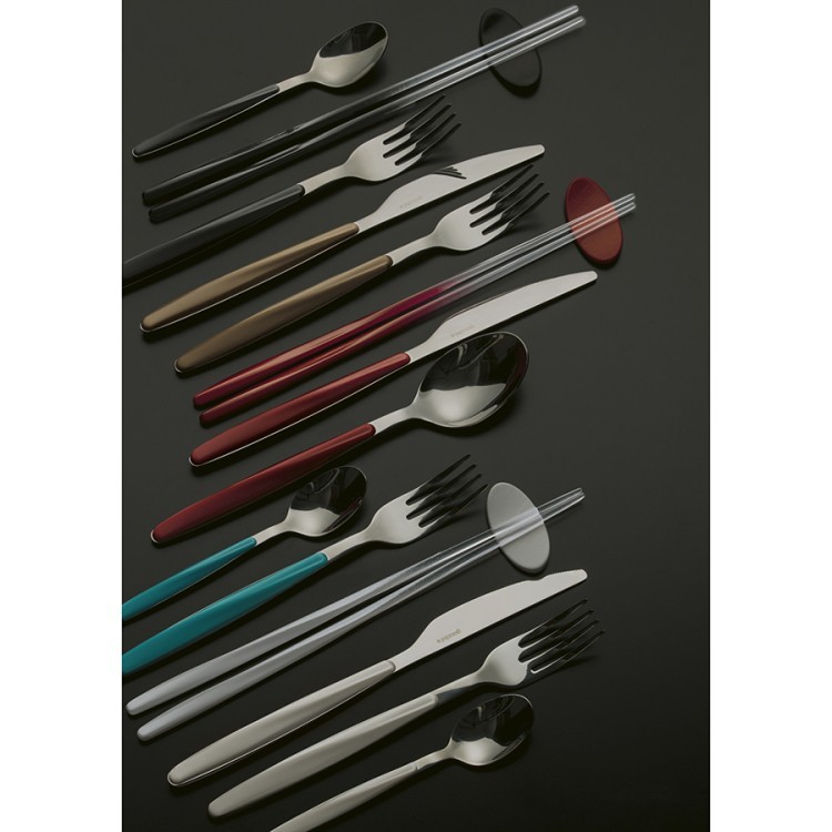 Набор из 24 столовых приборов cutlery my fusion, серые (75550)