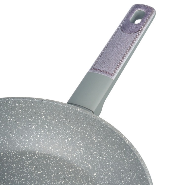 Сковорода с антипригарным покрытием pfluon marble, 28*5,2 см Agness (902-123) Сковорода с антипригарным покрытием pfluon marble, 28*5,2 см Agness (902-123)