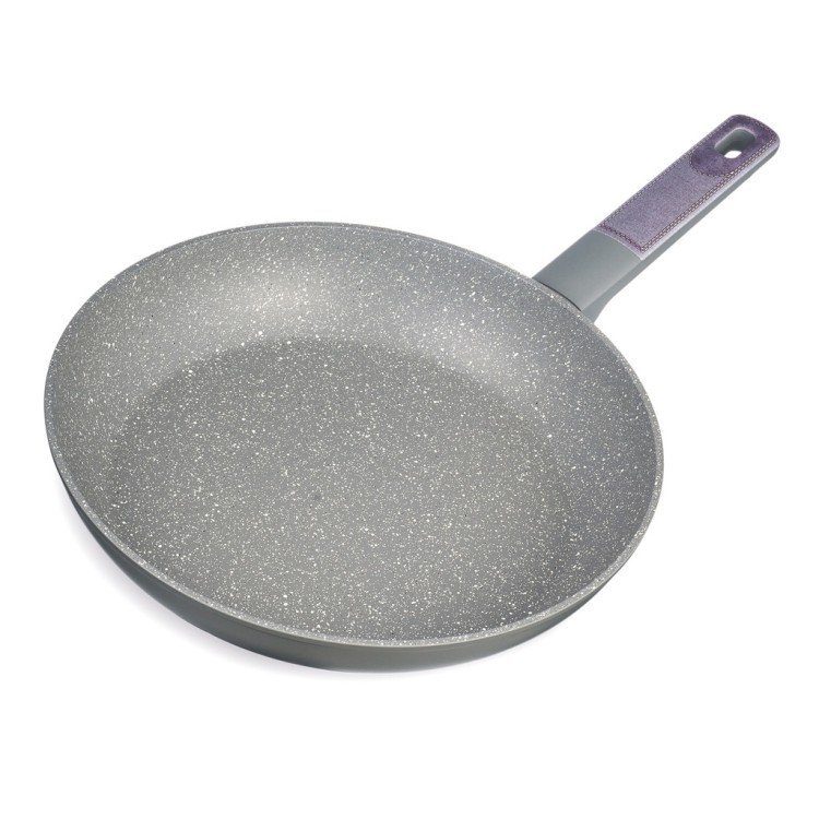 Сковорода с антипригарным покрытием pfluon marble, 28*5,2 см Agness (902-123)