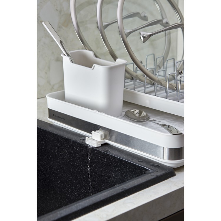 Сушилка для посуды atle раздвижная большая, белая (75754) Сушилка для посуды atle раздвижная большая, белая (75754)