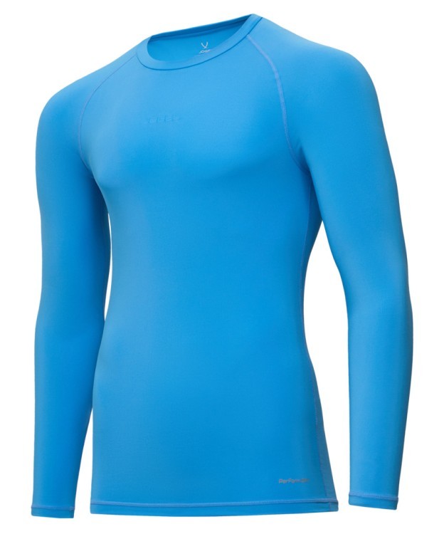 Футболка компрессионная с длинным рукавом PerFormDRY Baselayer LS Tee, голубой (2117533) Футболка компрессионная с длинным рукавом PerFormDRY Baselayer LS Tee, голубой (2117533)