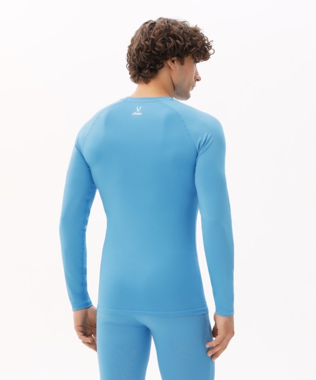 Футболка компрессионная с длинным рукавом JÖGEL PerFormDRY Baselayer LS Tee, голубой (2117533)