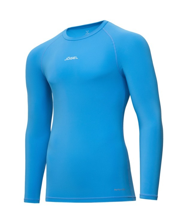 Футболка компрессионная с длинным рукавом JOGEL PerFormDRY Baselayer LS Tee, голубой (2117533)