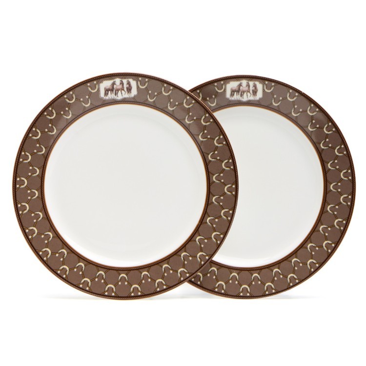 Набор тарелок закусочных lefard "horse club" 2 шт. 20,5 см Lefard (590-730)
