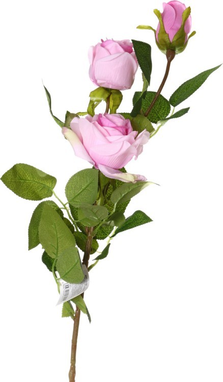 Цветок искусственный "роза" длина=90 см (мал=18шт./кор=144шт.) Huajing Plastic (23-225)