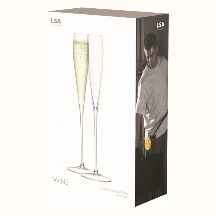 Набор бокалов для шампанского wine, 100 мл, 2 шт. (61330)