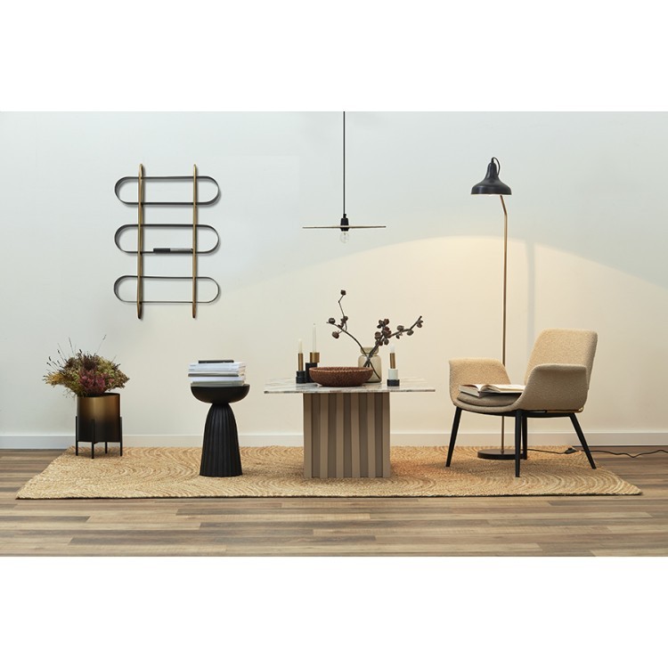 Светильник подвесной vinger, D61х8 см, бежевый (76211)