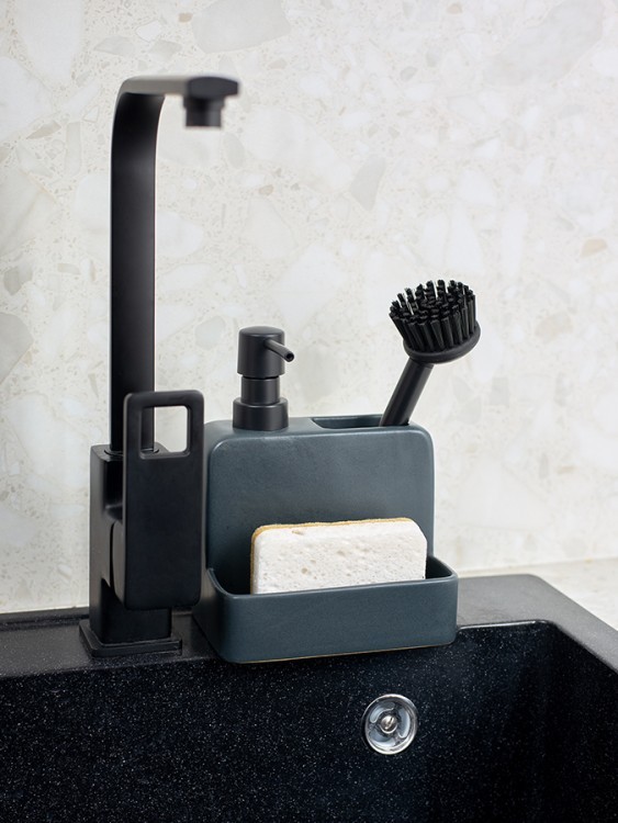 Набор губок для посуды из целлюлозы и кокосового волокна eco sponge, белые, 6 шт. (77066)