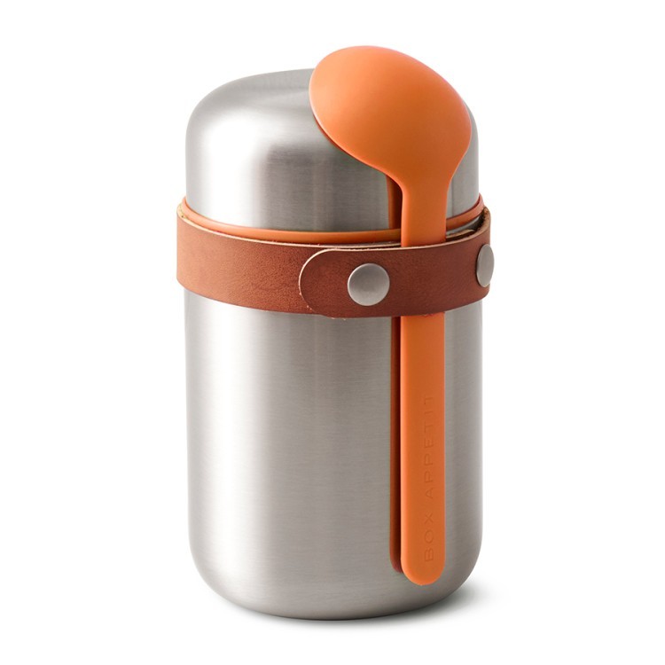 Термос для еды food flask, 400 мл, оранжевый (57915)