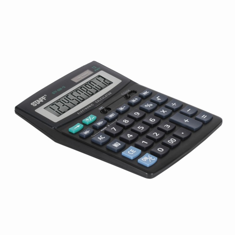 Калькулятор настольный Staff STF-888-12 12 разрядов 250149 (1) (64896)