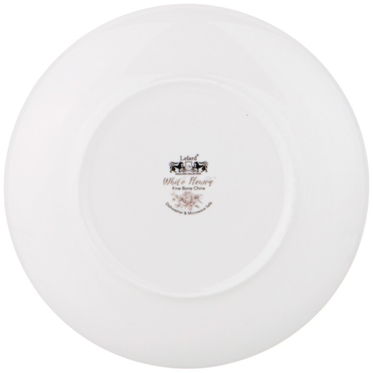 Набор тарелок закусочных lefard ''white flower" 2 шт. 20,5 см серый Lefard (415-2239)