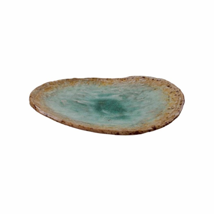Тарелка SG244004-4, ручная работа/каменная керамика, light green, ROOMERS TABLEWARE