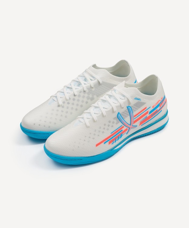 Бутсы зальные JÖGEL Evofly IN PRO White/blue (2117971)