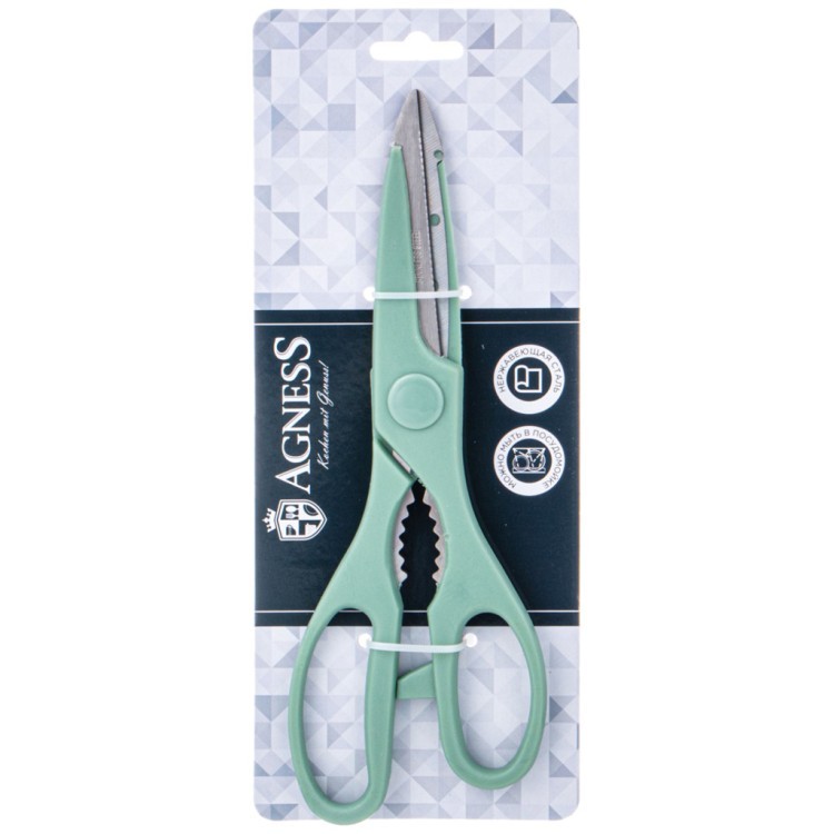Ножницы кухонные agness нерж сталь Agness (712-0004)