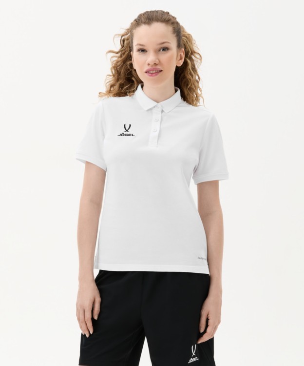 Поло женское JÖGEL PREMIER PerFormDRY CVC Polo W, белый (2123143)