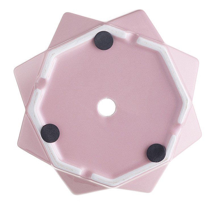 Горшок цветочный rhombus, 12,5 см, розовый (74309)