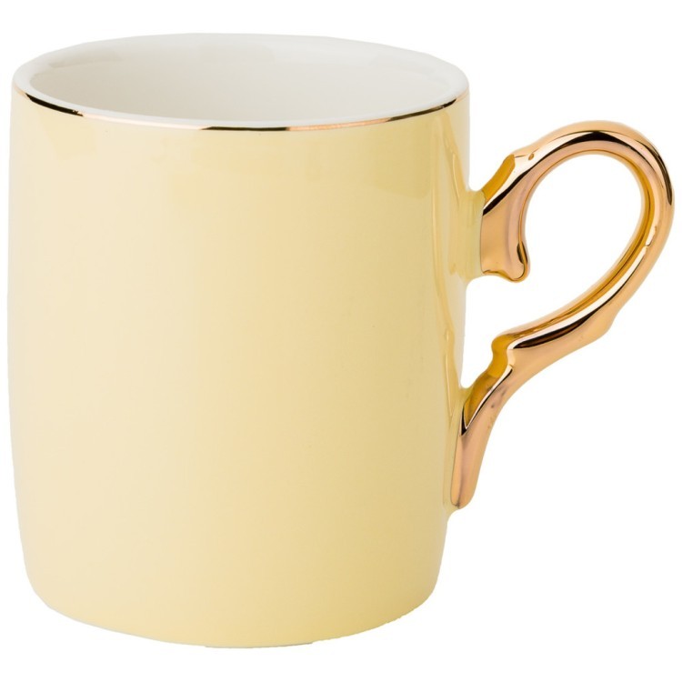 Чайный набор на 4пер. 8пр. 220мл, 4 цвета: серый, желтый, розовый, мятный Lefard (91-062)