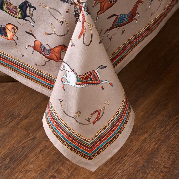 Скатерть "passage" 160х220см ,капучино,100% хлопок с пропиткой,твил Lefard (850-760-21)