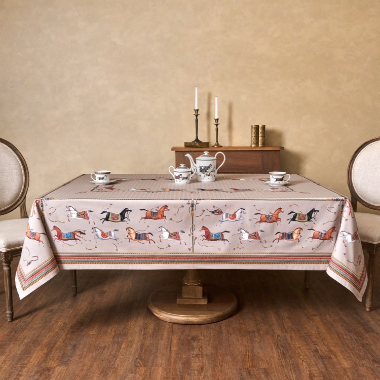 Скатерть "passage" 160х220см ,капучино,100% хлопок с пропиткой,твил Lefard (850-760-21)