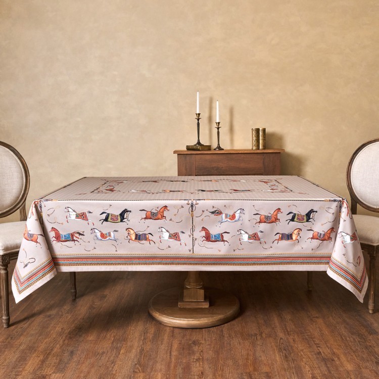 Скатерть "passage" 160х220см ,капучино,100% хлопок с пропиткой,твил Lefard (850-760-21)