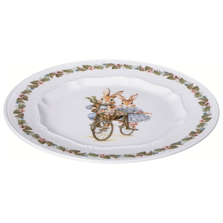 Тарелка закусочная lefard "rabbits family" 20,5 см Lefard (425-289)