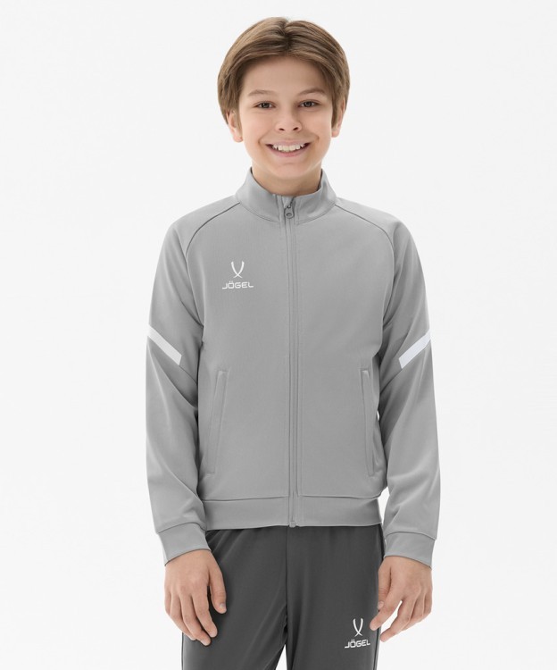 Олимпийка JOGEL CAMP 2 Track Jacket, серый, детский (1583868)
