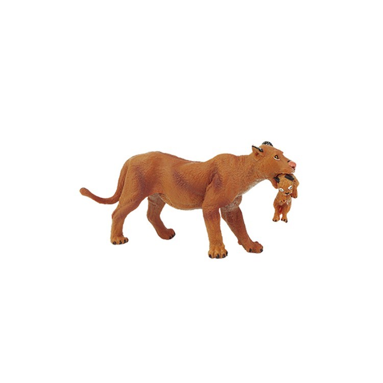 Набор фигурок животных серии "Мир диких животных": львица, лев, жираф (набор из 3 фигурок) (MM211-242)