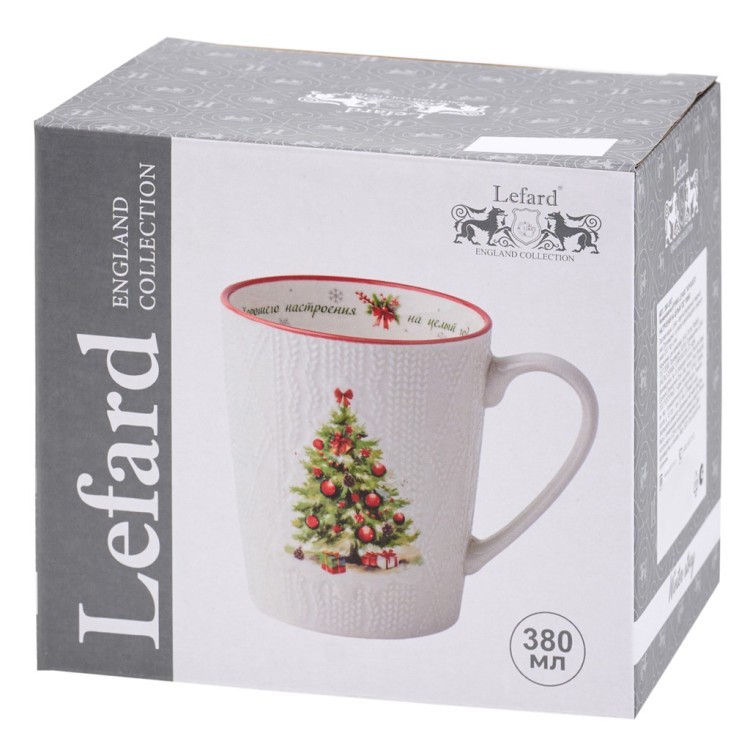 Кружка lefard "хорошего настроения на целый год" 400мл Lefard (260-1007) Кружка lefard "хорошего настроения на целый год" 400мл Lefard (260-1007)