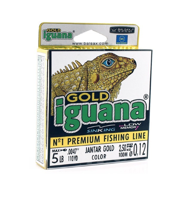 Леска Balsax Iguana Gold Box 100м 0,12 (2,5кг) (58456)