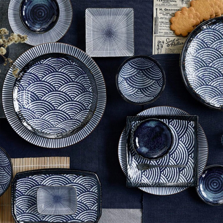 Тарелка 18584, фарфор, blue, TOKYO DESIGN Тарелка 18584, фарфор, blue, TOKYO DESIGN
