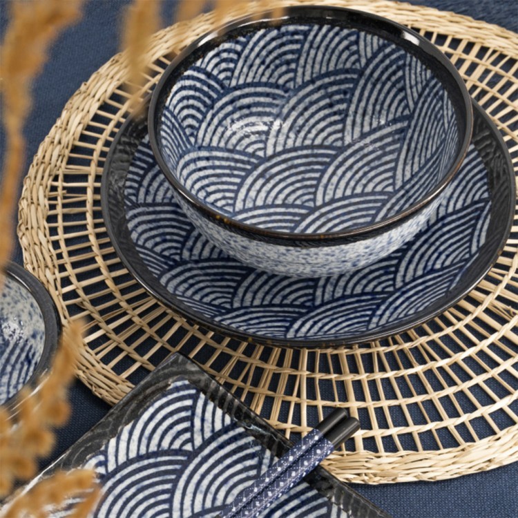 Тарелка 18584, фарфор, blue, TOKYO DESIGN Тарелка 18584, фарфор, blue, TOKYO DESIGN