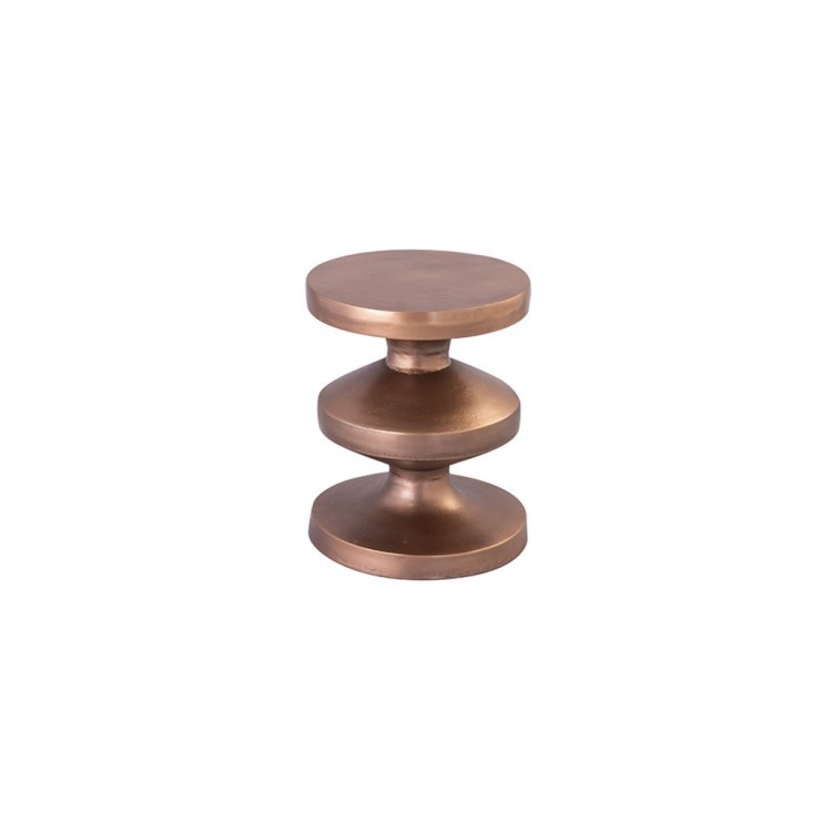 Стол приставной 25152-42, 34, металл, copper antique, ROOMERS FURNITURE