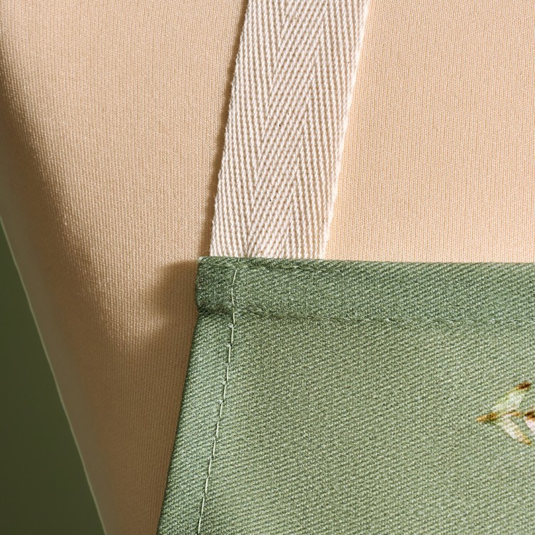 Фартук "sense"60х70см,зеленый 100% хлопок,твил,пропитка Lefard (850-753-7)