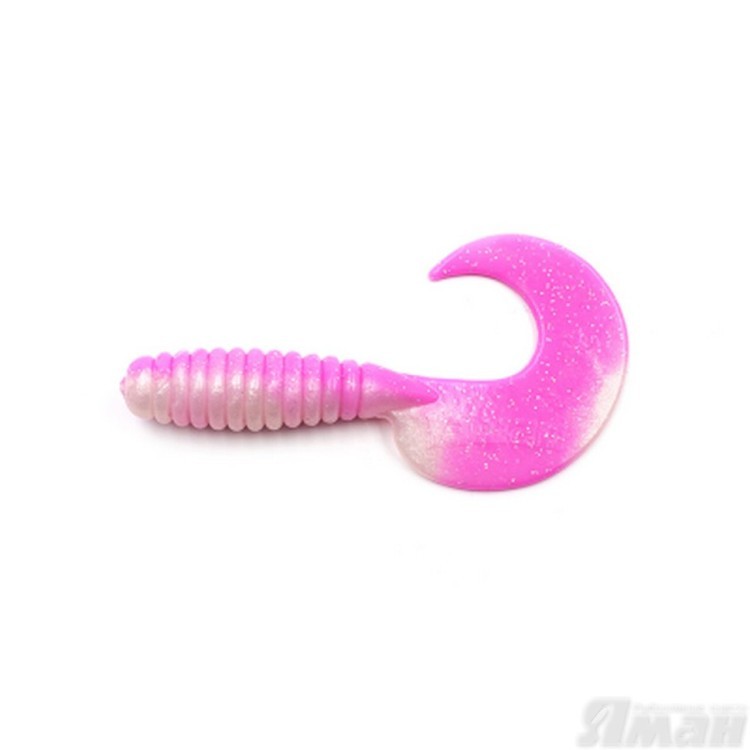 Твистер Yaman Spiral, 6", цвет 29 - Pink Pearl, 4 шт Y-S6-29 (70732)