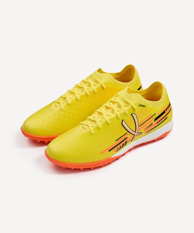 Бутсы многошиповые JÖGEL Evofly TF PRO Yellow/orange (2118026)