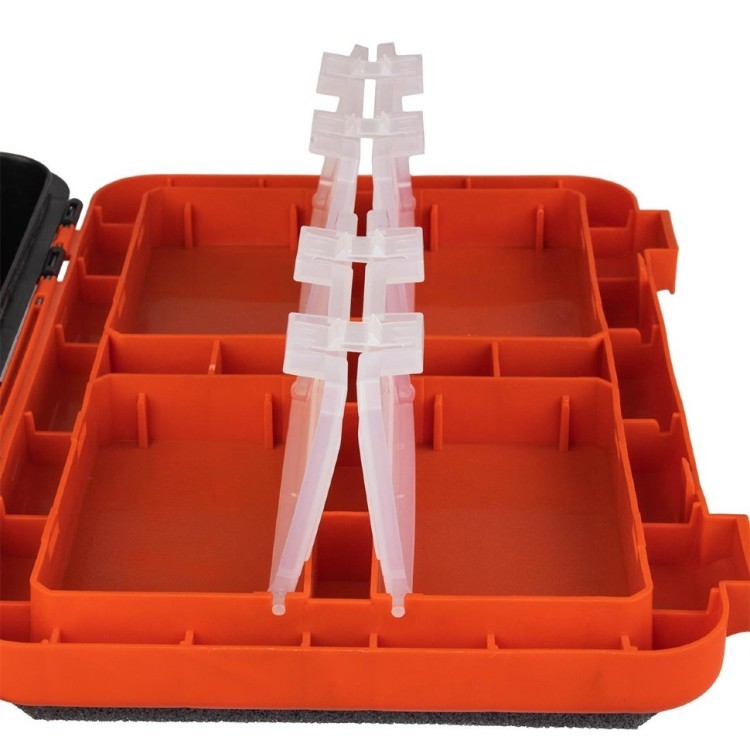 Ящик для зимней рыбалки Helios FishBox односекционный 19л оранжевый (70116)