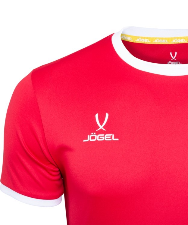 Футболка футбольная JÖGEL CAMP Origin, красный/белый, детский (702135) Футболка футбольная JÖGEL CAMP Origin, красный/белый, детский (702135)