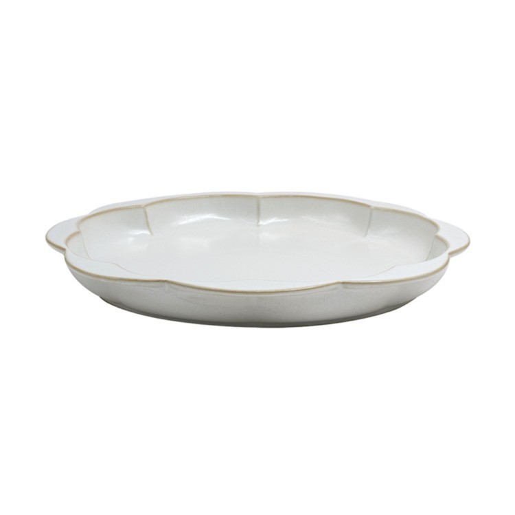 Тарелка L9741-Cream, 31, каменная керамика, ROOMERS TABLEWARE Тарелка L9741-Cream, 31, каменная керамика, ROOMERS TABLEWARE