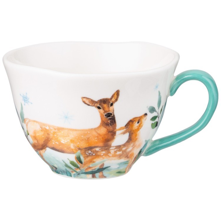 Чайная пара lefard "лесная сказка" олени 200 мл Lefard (409-201)