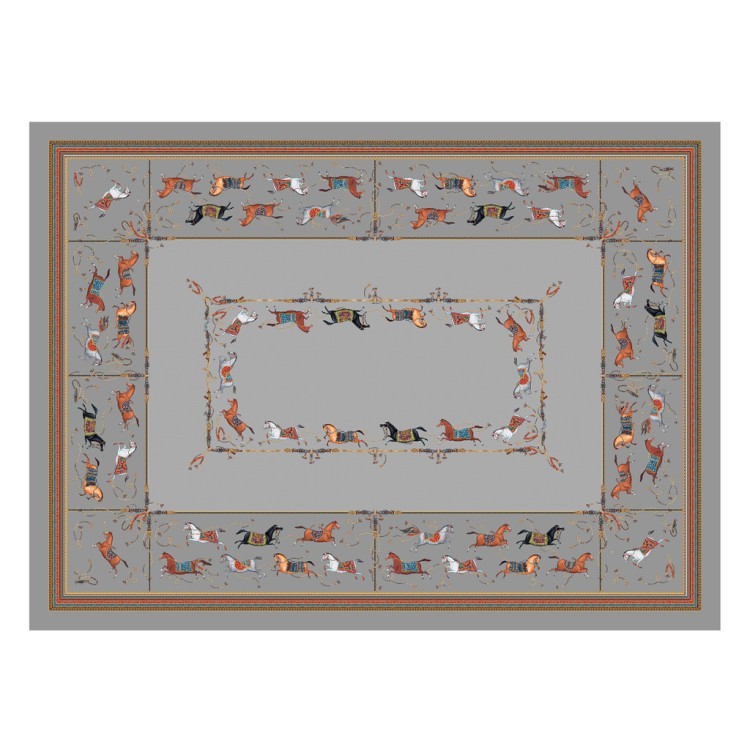 Скатерть "passage" 160х220см ,серый, 100% хлопок,твил c пропиткой Lefard (850-761-21)