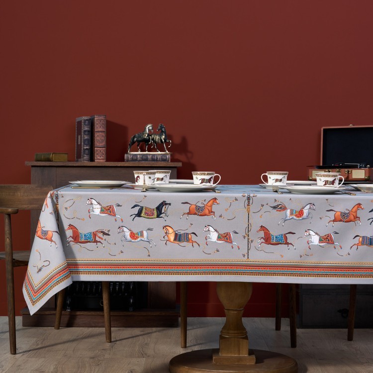 Скатерть "passage" 160х220см ,серый, 100% хлопок,твил c пропиткой Lefard (850-761-21)