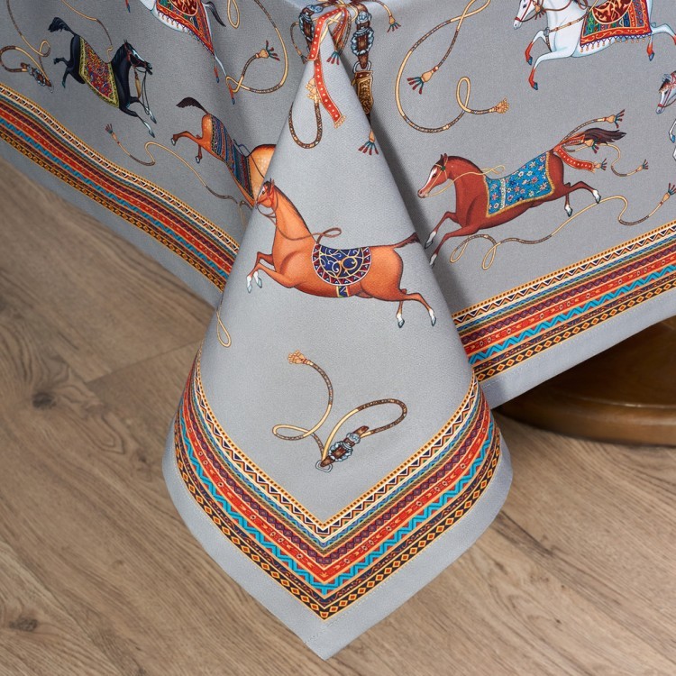 Скатерть "passage" 160х220см ,серый, 100% хлопок,твил c пропиткой Lefard (850-761-21)